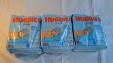 Huggies pure Baby Cleansing Wipes 3 x 56 pz x3