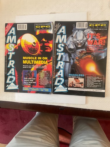 Amstrad action cpc magazines - cpc,