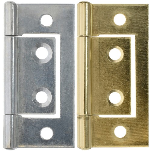 Small flush hinges - flush, 40mm