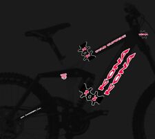 KONA STAB SUPREME RED SILVER Decal Set