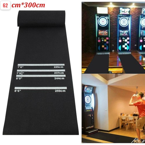 300cm 62cm darts mat with - 62cm,