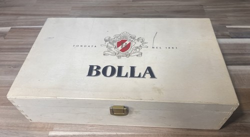 Bolla wooden wine - wooden, crate