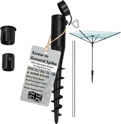 Ground spike rotary - spike,