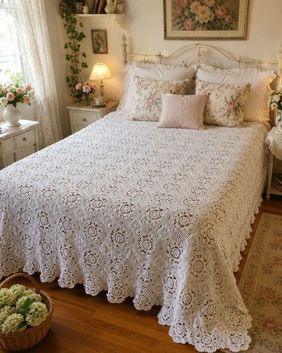 Vintage handmade crocheted - vintage,