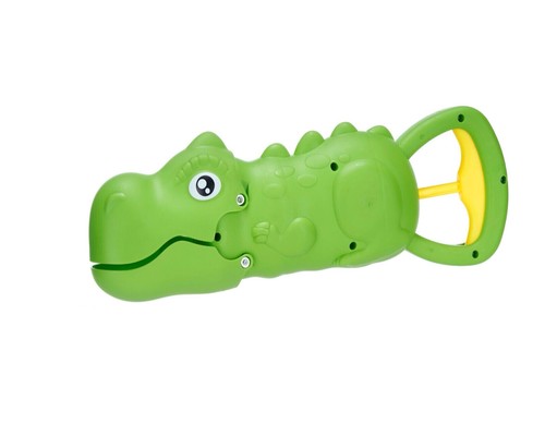 Green dinosaur hand - dinosaur, grabber