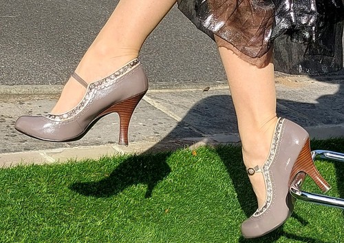 Ruby shoo vintage mink shoes - mink,