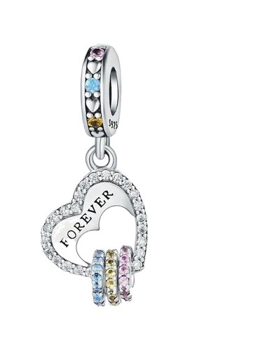 S925 sterling silver forever - silver,