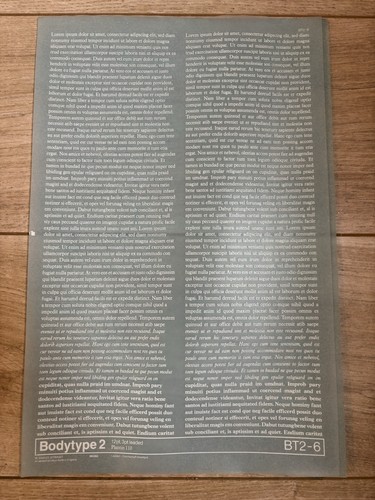 Letraset letter transfer - 1,