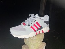 Adidas EQT running support 93 UK8.5 US9 EUR42.3 BNIB Grey / Scarlet Trainers