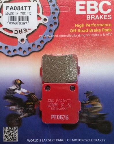 Ebc fa084tt brake pads rear - ebc/fa084tt,