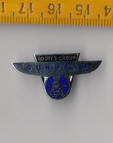 Vintage enamel sunbeam - sunbeam, car