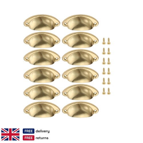 10x vintage antique brass cup - 10x,