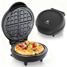 SUPERLEX 750W Electric Waffle Maker Machine Non-stick Coating Grill Baking Pan