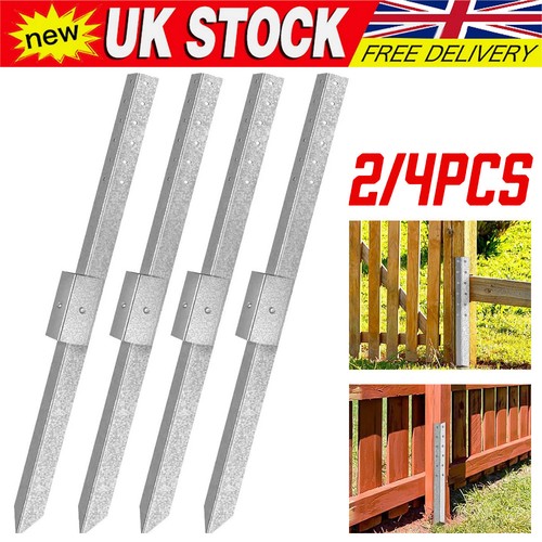 Heavy duty fence post repair - 4,
