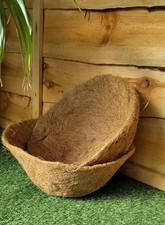 2 Natural Coco Hanging Basket