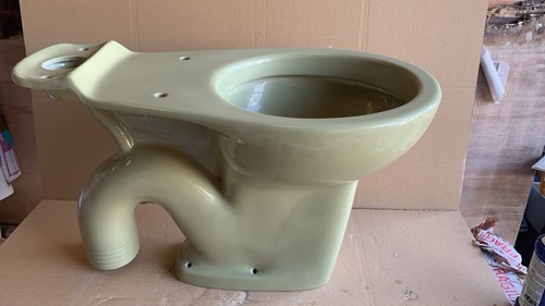 Avocado syphonic toilet pan - syphonic,