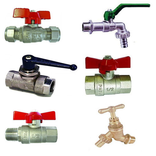 Handle valve lever ball - t-handle,