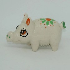 Wade - Shamrock Irish Pig Ornament - Shamrock Pottery Made in Ireland