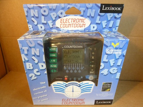 Lexibook electronic countdown - lexibook,
