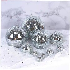 12-60x Glitter Lighting Ball Decoration Tree Disco Party Decor Mini Mirror Balls