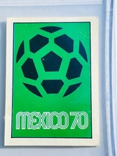 1970 PANINI MEXICO 70 WC FIFA - MEXICO 70 MANIFESTO POSTER ULTRA RARE STICKER