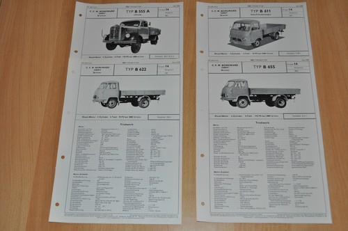 Vda typenblatt lkw mercedes l - vda-,