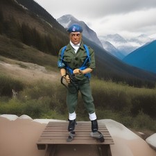 VINTAGE ACTION MAN REPLACEMENT GAITERS, PUTTEES NEW VAM GI , JOE White