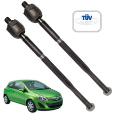 For Vauxhall Corsa D 2006-2015 Inner Tie Track Axial Rods Pair Left Right