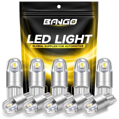10pcs t10 led bulbs 6000k - 10pcs,