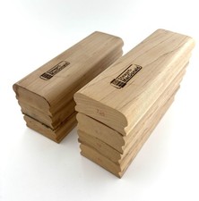 StewMac 8"-Length Wooden Radius Sanding Blocks - Set of 7  Essential Radii