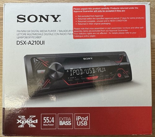 Sony car radio - car, radio,