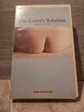 VHS: The Carers Solution DUMEX RECTAL TUBE INSTRUCTION DOCTORS Video HEALTH CARE