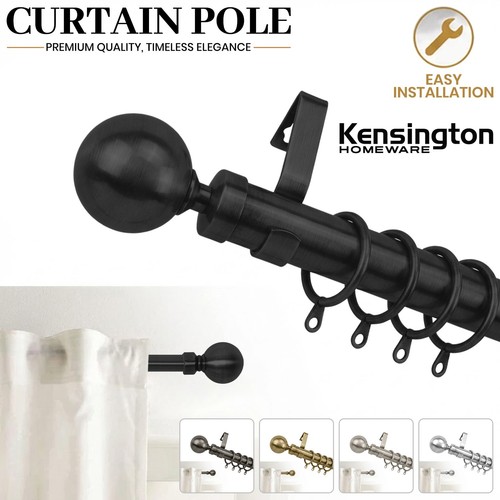 Curtain pole extendable metal - curtain,