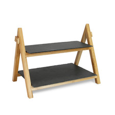 2 Tier Slate Cake Stand