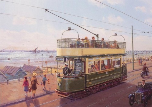 Southend essex tram thames - essex,