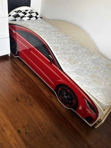 Single bed car design - bed,
