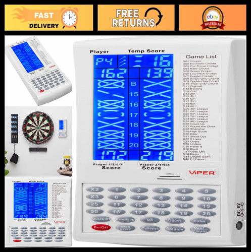 Digital dart scorer electronic - dart,