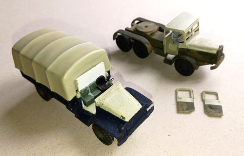 Pair ww2 plastic model - ww2,