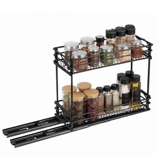 Tier pull out spice rack - out,