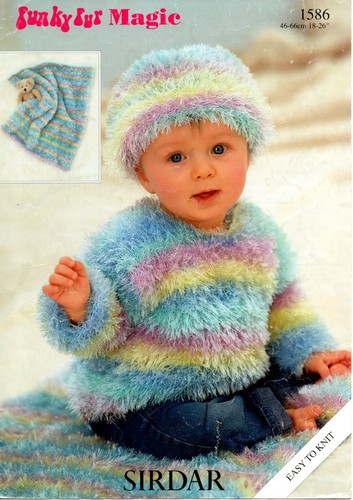 Sirdar funky fur knitting - sirdar,