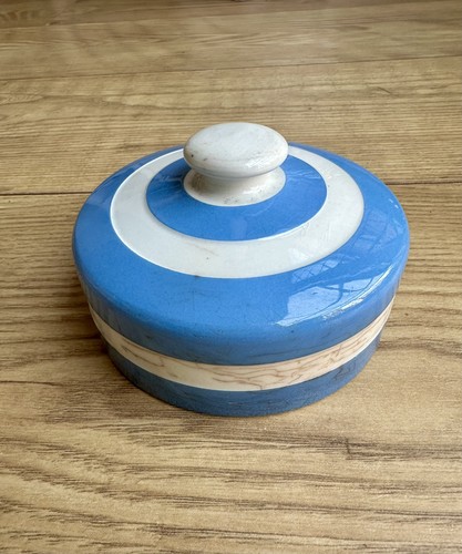 Green cornishware spare lid - cornishware,