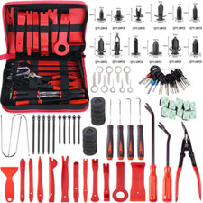 238PCS CAR TRIM REMOVAL PRY TOOL SET MOLDING PANEL DOOR DASH INTERIOR CLIP KIT