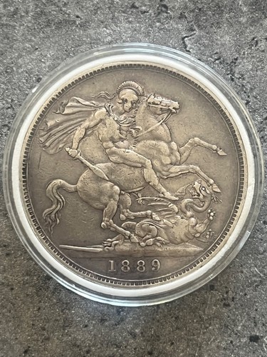 1889 queen victoria silver - 1889,