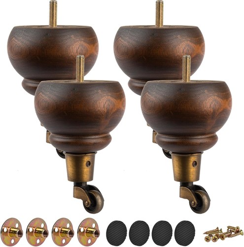 Wooden furniture legs inch - wooden, 6