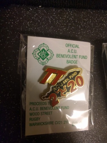 Isle man badge 2020 new - tt,