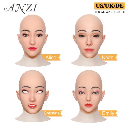 Anzi realistic silicone female - anzi,