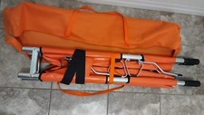 Patient Folding Medical Stretcher, Portable Aluminum, First Aid