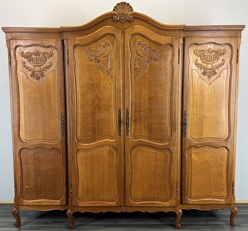 Wardrobe vintage french louis - french,