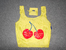 BAGGU YOUR THE CHERRY BEST BANDO PACKABLE NYLON REUSABLE SHOPPING BAG         K5