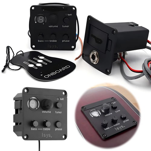 Piezo pickup preamp - piezo, tuner